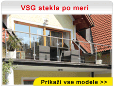 VSG stekla po meri