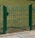 Vrata za okrasno ograjo Madrid - višina: 110 cm,  svetla širina: 137 cm,  barva: zelana