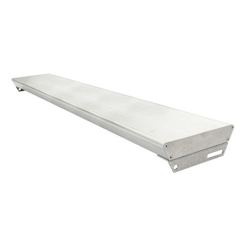 Alu stopnice protidrsne vključno z 2 pokrovi in vijaki - izvedba: natur, širina: 1200 mm, globina: 270 mm