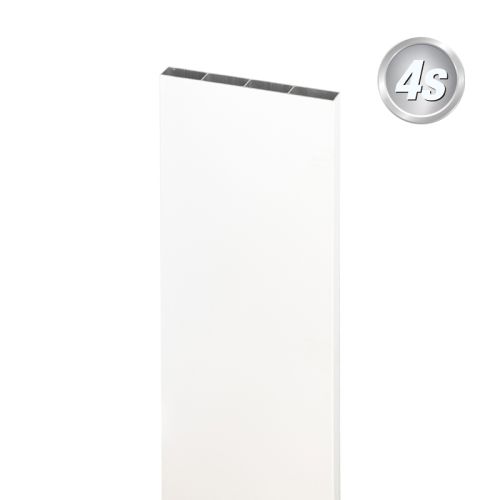 Alu prečne deske - 200 x 20 mm - barva: bela, dolžina: 250 cm, višina: 20 cm