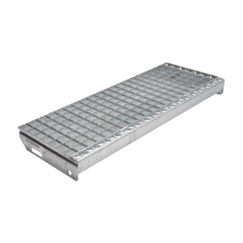 Protidrsne stopnice mrežne rešetke 30x30mm, vroče-cinkano - dolžina mm: 700, širina mm: 270, razdalja med luknjami: 150, teža v kg na kos: 5.1