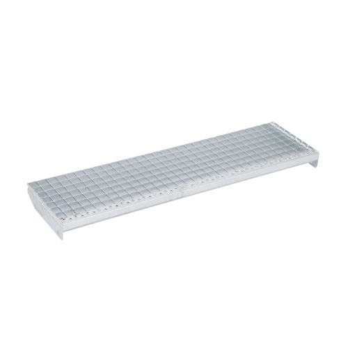 Stopnice-mrežna rešetka, 30x30 mm - Länge in mm: 1400, Breite in mm: 270, Lochabstand mm: 150, Gewicht kg pro Stk.: 8,7
