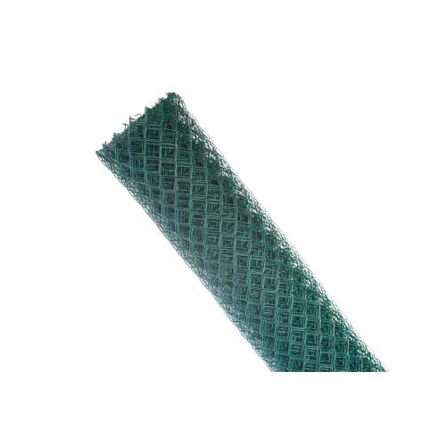 Pletena mrežna ograja Dingo, prašno barvana zeleno - Višina: 1250 mm,  Okenca: 50 mm