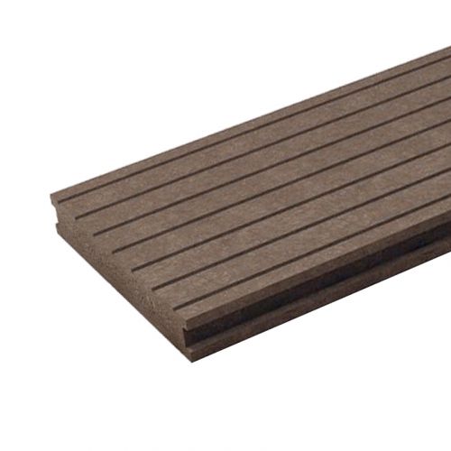 Deske za terase iz recikliranega material - dolžina v m: 3, prerez v cm: 55 x 15, barva: rjava, : 