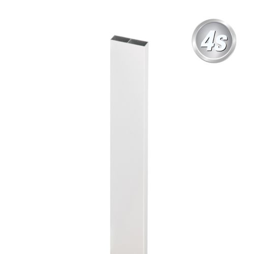 Alu prečne deske - 80 x 20 mm - barva: siva, dolžina: 300 cm, višina: 8 cm