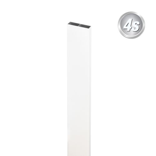 Alu prečne deske - 80 x 20 mm - barva: bela, dolžina: 250 cm, višina: 8 cm