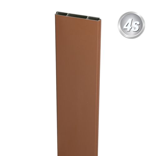 Profil utor-pero 20 mm - barva: rjava, dolžina: 300 cm: 