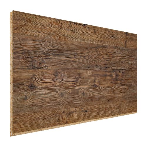 OSB stenska obloga / dekorativna plošča - Model: Lizbona, Dimenzije: 1250 x 660 x 12 mm, Kos/paket: 3
