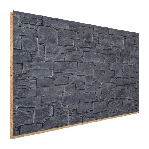 OSB stenska obloga / dekorativna plošča - Model: Santana, Dimenzije: 1250 x 660 x 12 mm, Kos/paket: 3