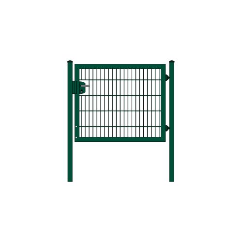 Vrata Vario s cevnim okvirjem, enokrilna - Opis: barvano zeleno, Višina v cm: 103, Skupna širina v cm: 137, Prehodna širina v cm: 125