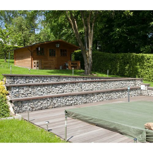 Gabioni, žica 4,5 mm - Maschung in mm: 100 x 100, Abmessung in mm: 1000 x 500 x 500