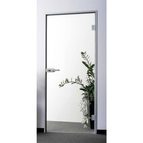 Steklena vrata ESG 8 mm - Izvedba: prozorna, vratno krilo: 821 x 2013 mm (Š x V), svetlo gradbeno odprtje: 850 x 2035 mm (Š x V)