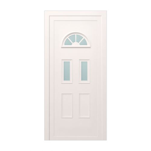 Hišna vrata iz umetne mase model Classic 1 – 1000 x 2100 mm (š x v) Odpiranje: znotraj levo – levo po DIN-u