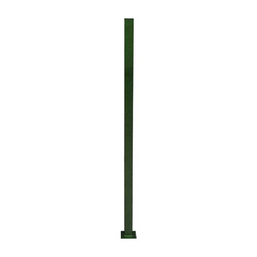 Steber z privarjeno talne plošče 80 x 60 mm - dolžina: 200 cm, izvedba: cinkano & zeleno
prevlečeno