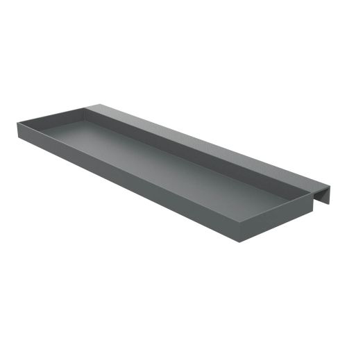 Zunanja kuhinja iz aluminija – dodatna odlagalna polica, širina: 400 mm, globina: 120 mm, višina: 20 mm