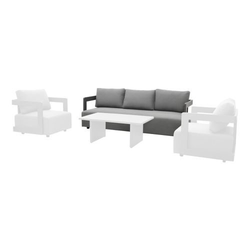 Lounge trosed Porto – širina: 2310 mm, globina: 865 mm, višina: 695 mm