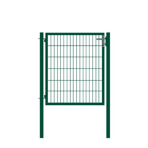 Vrata s cevnim okvirjem Basic 1-krilna - Opis: zeleno prevlečeno, svetla širina: ca. 87 cm, skupna širina: ca. 107 cm, višina: 123 cm
