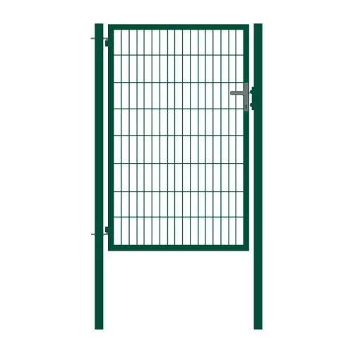 Vrata s cevnim okvirjem Basic 1-krilna - Opis: zeleno prevlečeno, svetla širina: ca. 87 cm, skupna širina: ca. 107 cm, višina: 163 cm