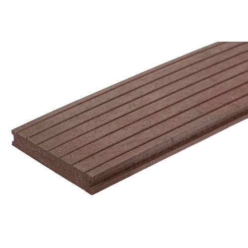 Deske za terase iz recikliranega material - dolžina v m: 2, prerez v cm: 195 x 28, barva: rjava, : 