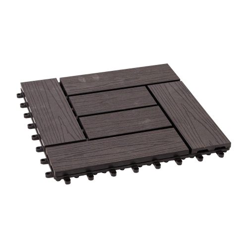 WPC ploščice za terase Sofia - prerez: 300 x 300 mm