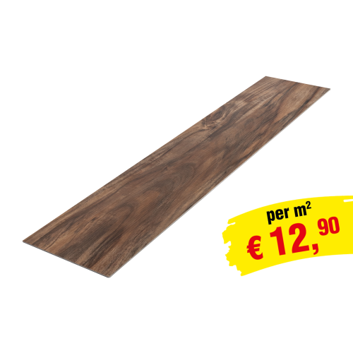 Obloge iz vinila Loose Lay 1220 x 228 x 5 mm (LxBxH) - Model: CHOPIN Orehov dekor