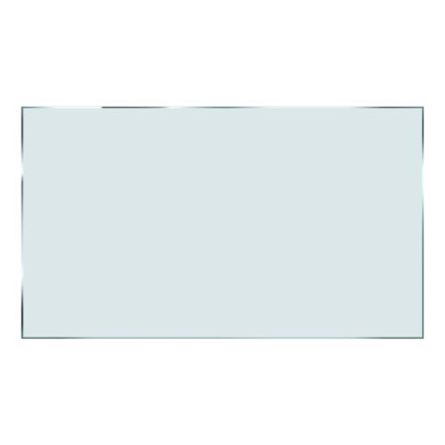 Vezano varnostno steklo, mat belo - mere v mm: 1300 x 750,  m²: 0,98,  Debelina stekla: 8,76 mm