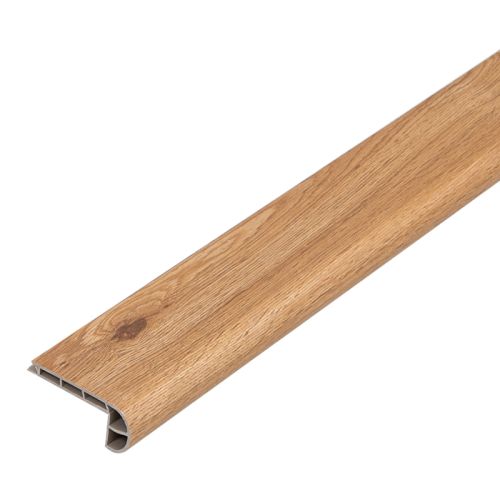 Stopnišna podloga za klik vinil, 2400 x 72 x 25 mm - Model: MOZART hrast dekor