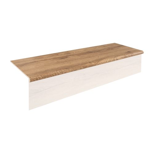 Stopnična plošča iz vinila 1200 x 300 x 30 mm - model: HAYDN hrast dekor