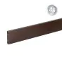 Alu prečne deske - 120 x 20 mm - barva: čokoladno rjava, dolžina: 100 cm, višina: 12 cm
