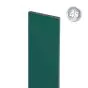 Alu prečne deske - 200 x 20 mm - barva: zelena, dolžina: 250 cm, višina: 20 cm