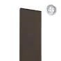 Alu prečne deske - 200 x 20 mm - barva: čokoladno rjava, dolžina: 250 cm, višina: 20 cm