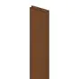 Zaključni profil utor-pero 20 mm - barva: rjava, dolžina: 250 cm: 