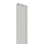 Zaključni profil utor-pero 20 mm - barva: siva, dolžina: 250 cm: 