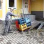 Mobilen prevozni most iz alu - maks. nosilnost v kg: 500, skupna dolžina v mm: 1800, skupna širina v mm: 924, teža v kg.: 27