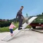 Vecnamenska brv iz alu-nazobčane Mod. WLL - dolžina m: 4,5 m