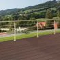 Deske za terase iz recikliranega material - dolžina v m: 3, prerez v cm: 55 x 15, barva: rjava, : 