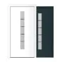 Aluminijasto-plastična vhodna vrata Fortuna - 1100 x 2100 mm (Š x V)