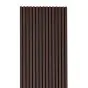 akustične plošče - Model: Temni oreh - umetni lesni furnir, Dimenzije: 1200 x 600 x 22 mm, kosov: 4, Vsebina paketa: pribl. 2,88 m²