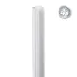 Alu U-profil, gibljiv za 44 mm profili - barva: siva, dolžina: 200 cm