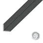 Alu L-kotni - Dimenzije: 20 x 20 x 2 mm, Barva: antracit