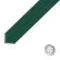 Alu L-kotni - barva: zelena, dolžina: 300 cm