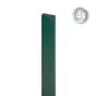 Alu prečne deske - 80 x 20 mm - barva: zelena, dolžina: 100 cm, višina: 8 cm