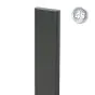 Alu deske 78 x 20 mm - barva: antracit, dolžina v cm: 75