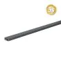Alu zaključni profil 44 x 20 mm - barva: antracit, dolžina: 300 cm