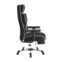 Gaming stol Nimbus – mere: 72,5 x 121–127 x 80 cm, barva: črna