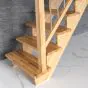 Model Graz - širina v cm: 100 cm, vrsta lesa: bukev, površina: lakirati