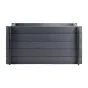 WPC visoka greda Tina – barva: temno siva, mere (D × Š × V): 150 × 70 × 75 cm