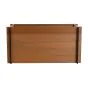 WPC visoka greda Tina – barva: videz lesa, mere (D × Š × V): 150 × 70 × 75 cm