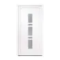 Plastična vhodna vrata Mod. Sofia - 1000 x 2100 mm (Š x V), barva: bela, stik: notranji desno - DIN desno