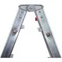 Aluminijasta A-lestev s stopnicami Light Star
